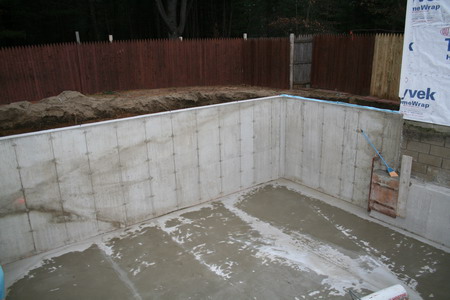 Concrete floor