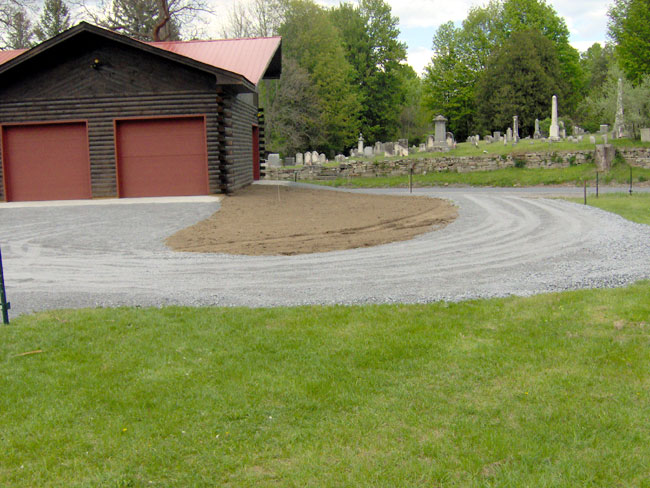 Driveway Relocated