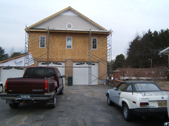 Siding Started