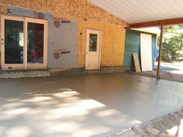 Concrete slab